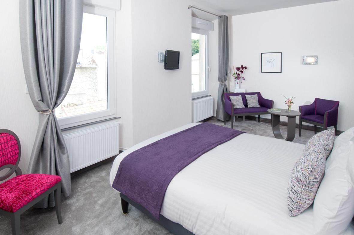 Logis Hotel Restaurant Nougier Saint-Étienne-de-Fursac Oda fotoğraf