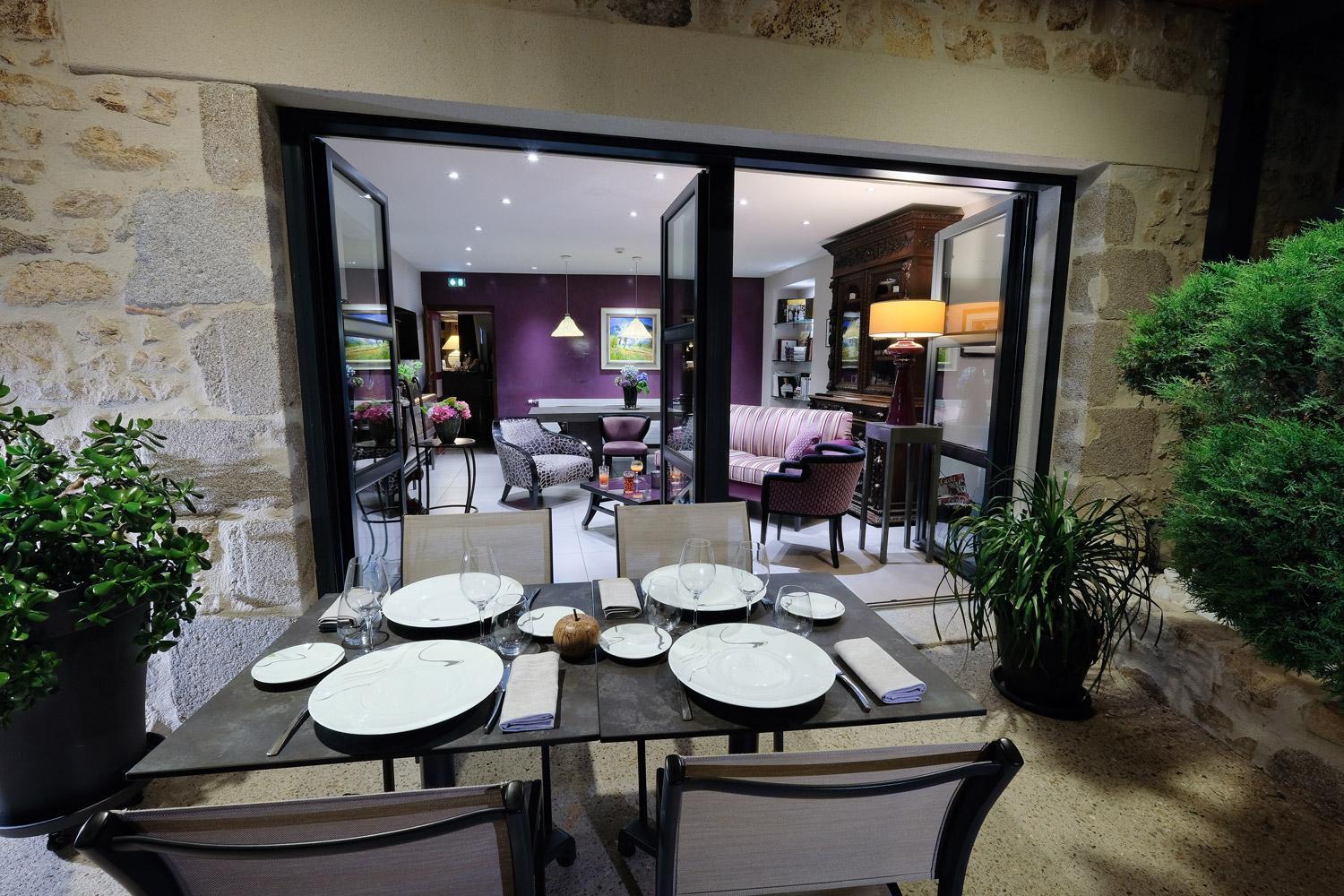 Logis Hotel Restaurant Nougier Saint-Étienne-de-Fursac Dış mekan fotoğraf