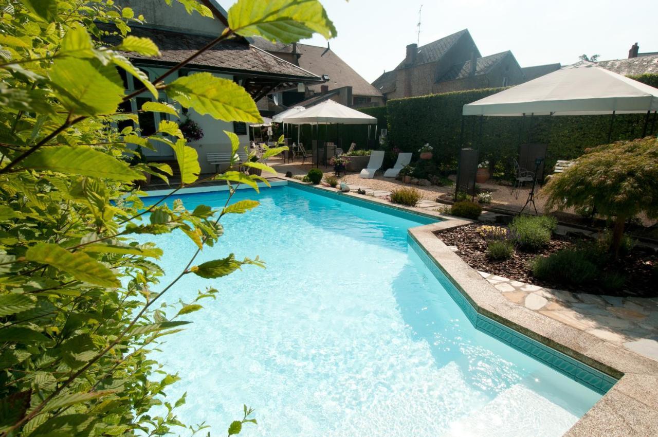 Logis Hotel Restaurant Nougier Saint-Étienne-de-Fursac Dış mekan fotoğraf
